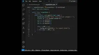 Day-54||WAP to find largest of three numbers? #javacodinginterviewquestions #coding #programming