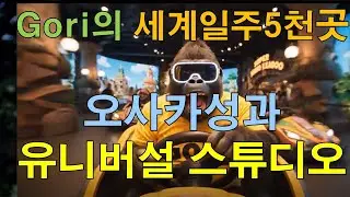 Gorilla Ring's Osaka Travel Guide: Osaka Castle, Universal Studios, Private Jet Arrival, Shinseik...