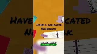 Have a Dedicated Notebook! #WritingTips