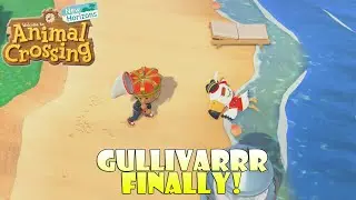 GULLIVARRR FINALLY! | Animal Crossing New Horizons