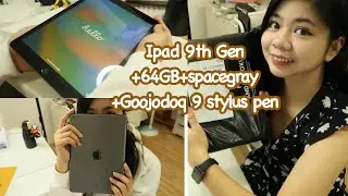 2023 UNBOXING Ipad 9th generation + space gray + 64gb
