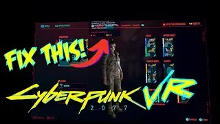 CYBERPUNK 2077 VR DESCRIPTION BOX FIX!