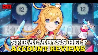 NEW 5.6 SPIRAL ABYSS RESET HELP AND ACCOUNT REVIEWS  || GENSHIN IMPACT || INDIA || HINDI ||