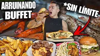 ARRUINANDO un BUFFET de HAMBURGUESAS por $279 🍔 | **Todo lo que Pueda COMER por TIEMPO ILIMITADO🔥🇲🇽