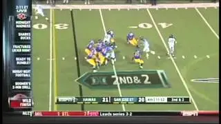 Hawaii vs. San Jose State 2011
