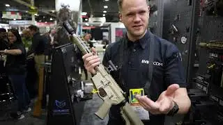 Shot Show 2023- Evike Booth- New EMG Products - Airsoft Obsessed
