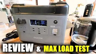 OUKITEL P2001 Review - 2000 Watt Portable Power Station (LiFePO4 Inside) How Much Can it Handle!?