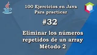 33. Eliminar los números repetidos de un array