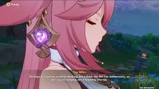 Yae miko Fox Raiden servant - Genshin impact