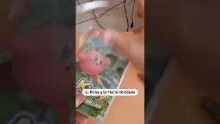 Unboxing Kirby y la Tierra Olvidada #nintendo #nintendoswitch #kirby #kirbyandtheforgottenland