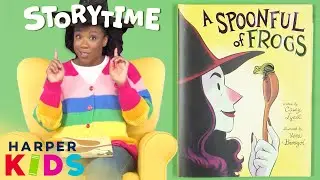 A Spoonful of Frogs Storytime Read Aloud | A Cooking Witch and Her Mischievous Frogs Friends