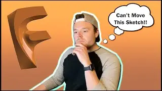 How to Move a Sketch in Fusion 360!