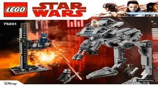 LEGO Star Wars 2018 FIRST ORDER AT-ST 75201 Лего Звездные войны Вездеход AT-ST Первого Ордена