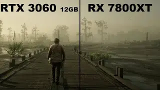 RTX 3060 vs RX 7800XT 4K extreme