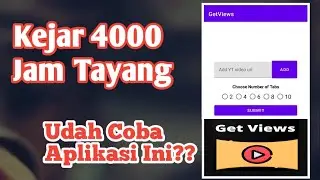 Aplikasi gratis penambah 4000 jam tayang