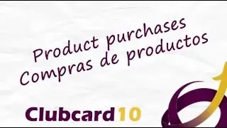compras productos - Product purchases - Clubcard10