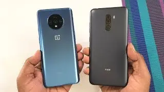 One Plus 7T vs Poco F1 SpeedTest & Camera Comparison