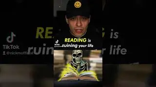 STOP reading 🛑📖 (do this instead!) #reading #wasteoftime #selfgrowth #mindset
