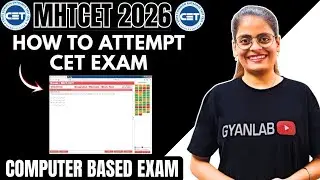 How to attempt cet exam on Computer | Actual Window of CET Exam | Gyanlab | Anjali Patel
