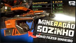 MINERAÇÃO SOZINHO! Como Fazer Dinheiro Minerando solo na MOLE - Star Citizen