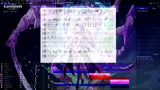 GENSHIN IMPACT | OST - The Almighty Violet Thunder (Guitar Pro 7 Remix)