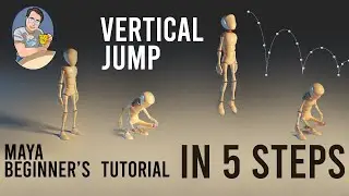 Maya Vertical Jump - Animation Tutorials | A Step by Step Guide
