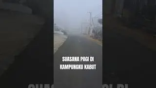 Kabutnya tebel banget pagi ini #shorts