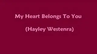 Hayley Westenra - My Heart Belongs To You (Fancover)