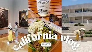 Day 7: Breakfast at ✨SHORT STORIES HOTEL & Visiting the GETTY MUSEUM / CALIFORNIA FAMILY VLOG