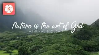 Cinematic Text Reveal in Kinemaster - Title Animation