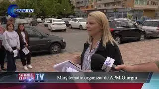 Marș tematic organizat de APM Giurgiu