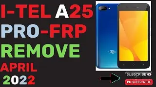 Itel A25 Pro Frp Bypass Itel L5002P