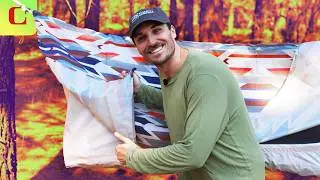 Between Two Trees with CNET's Sleep Experts | Reviewing the Haven Safari Tent