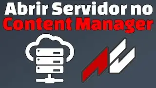 #3 Assetto Corsa - Abrir Servidor pelo Content Manager
