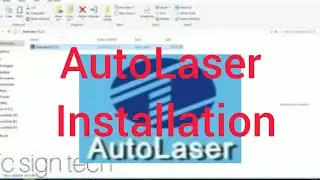 AutoLaser Software Installation , AutoLaser laser cutting and engraving machine