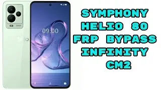 Symphony Helio 80 FRP Bypass | Symphony Helio 80 Google Account Remove CM2