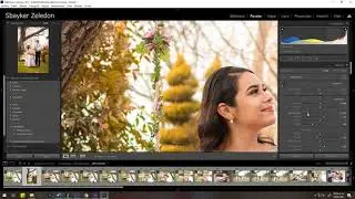 Proceso de retoque fotográfico.