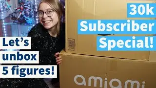 30 000 Subscriber Special: My biggest unboxing ever! // Persona 5 Royal, Hatsune Miku, Haikyuu!!