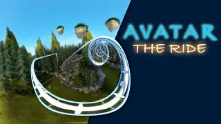 AVATAR ROLLER COASTER | 360° VR 4K Ride