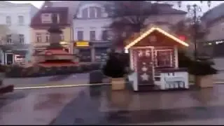 Польша. Город Рыбник. 24.12.2017