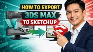 How to EXPORT 3ds Max to Sketchup (Step by Step)