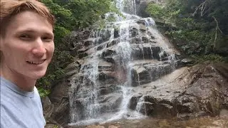 Экстремальное восхождение на гору Lafayette в штате New Hampshire.