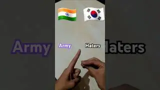 Army vs Haters #shorts #viral #trending #music #effect #funny