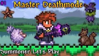 Master Deathmode as a Summoner is Pure Pain! Episode 1 - Terraria Calamity Mod