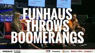 Moments from RTX - Funhaus Throws Boomerangs
