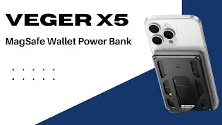Veger X5 MagSafe Wallet Powerbank #vegerpowerbank #veger x5