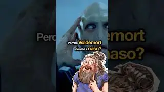 Perché Voldemort non ha il NASO? #harrypotter #potterhead #booktube