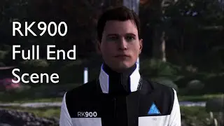 CyberLife Wins | RK900 Full Ending Scene HD PS5