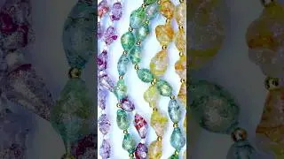 25 Days of Jewelry Making! Sparkly Hot Glue Beads!