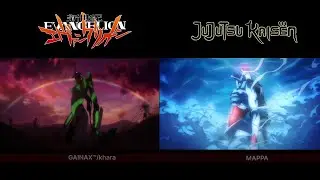 Jujutsu Kaisen Season 2 Evangelion Reference 2 (Mechamaru)